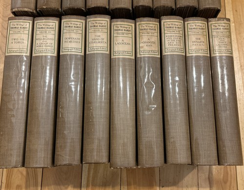 Tess of the D'Urbervilles ~ SIGNED by THOMAS HARDY Autograph Edition 18 Volumes - Picture 3 of 12