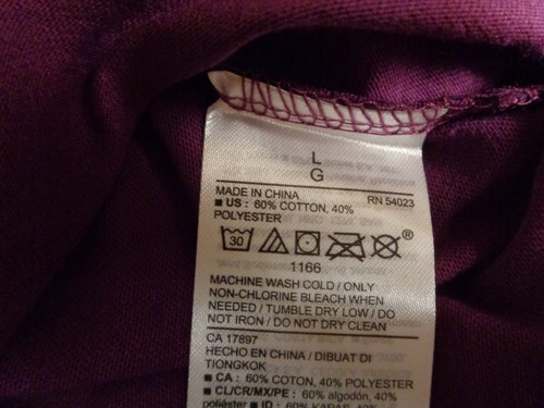  T-Shirt Beetlejuice lila & schwarz gefärbt Erwachsene groß SS neu mit Etikett - Bild 4 von 6