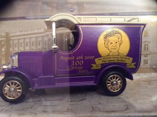Rare Lledo DG50032 The Queen Mother's 100th Birthday LTD ED Bullnose Morris Van - Picture 4 of 9