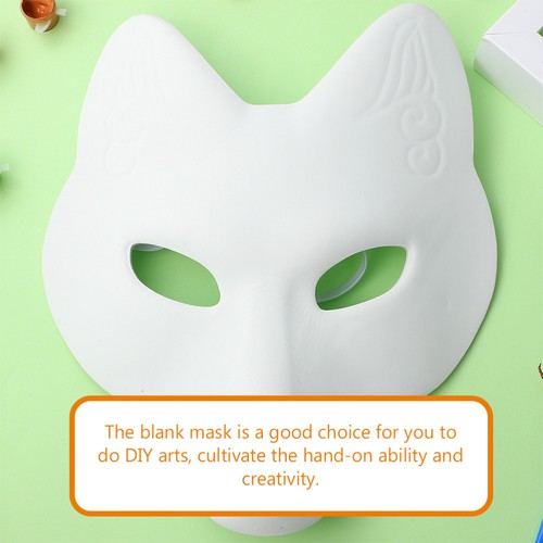 3 Pcs Fuchs Gesichtssatz Kind Zum Schmücken Weiße Halloween - 第 4/12 張圖片