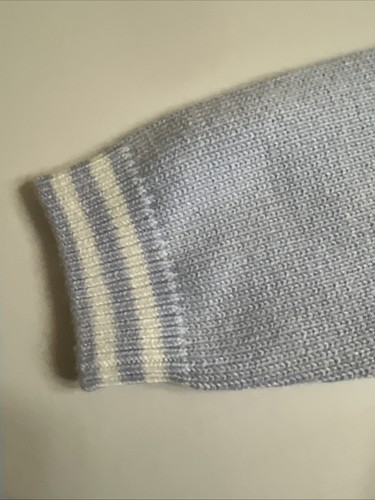 Janie und Jack Pullover 3-6 Monate blau mit Hasen.  Neu mit Etikett. - Bild 12 von 13