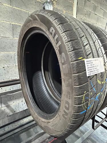 2 PNEUMATICI USATI 205/50 R 17 93V XL OVATION 4STAGIONI M+S 4.5 MM DOT 3822 - Foto 4 di 8