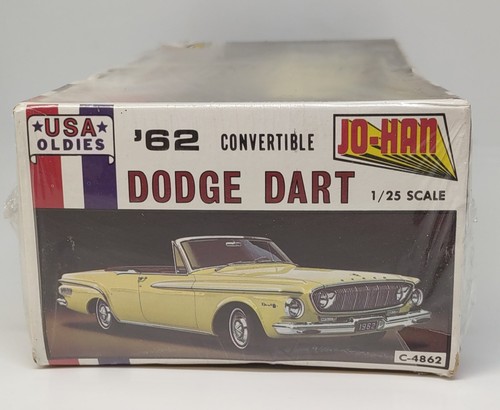 Cabrio Dodge Dart Maßstab 1:25 von 1962.  Jo-Han - Sealed Box - Bild 6 von 8