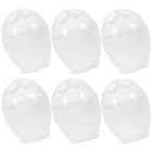  12 pcs Microwave Egg Poacher Egg Cooker Maker Poached Egg Steamer for Home