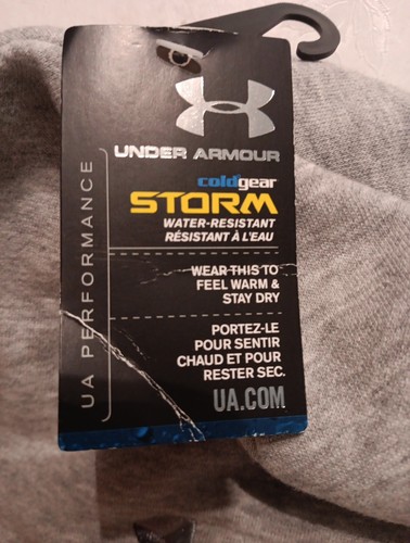 NEW Under Armour Men Gray STORM Hat ~Weather Resistant~ New With Tags PICS !! - Picture 2 of 6