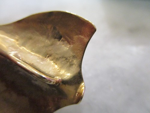 14KT YELLOW GOLD STINGRAY PENDANT - 1-1/8" - 2.3 grams - 第 4/17 張圖片