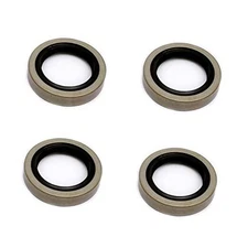  Trailer Hub Wheel Grease Seal 168255TB 1.68'' X 2.56'' X 0.500'', Set of 4 