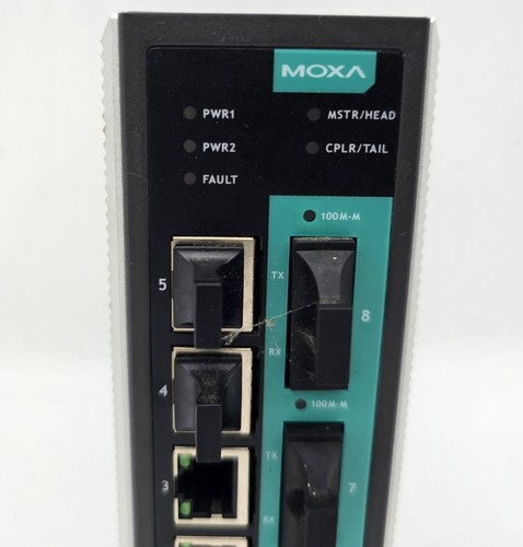 THE MOXA GROUP EDS-408A-2M1S-SC-T / EDS408A2M1SSCT - Picture 4 of 10