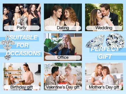 1.2ct Moissanite S925 Sterling Silver Bracelet Female Elegant 4-Leaf Design - Picture 9 of 11