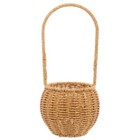 Geflochtener Korb, Geschenk-Aufbewahrungskorb, Eier-Aufbewahrungskorb,