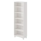 6 Tier Wooden Bookcase Tall Bookshelf Storage Shelving Unit Display Cabinet Home