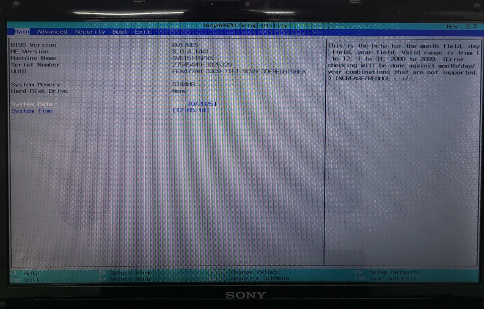 Notebook Sony Vaio SVE15115FXS Intel I5 4GB SEM HD/OS (FL) - Imagem 2 de 4