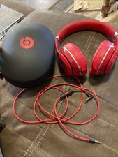 Beats by Dr. Dre Studio 2 Over the Ear Headphone - Red Needs New Pads