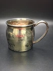 Vintage LUNT 119 Sterling Silver Baby Cup 2.5"H-2.5"D 57grams