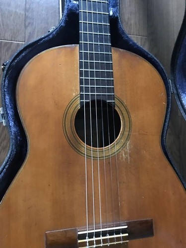 Custom Made Kono Ken Masaru Kohno Classical Guitar 1960 - Picture 8 of 11