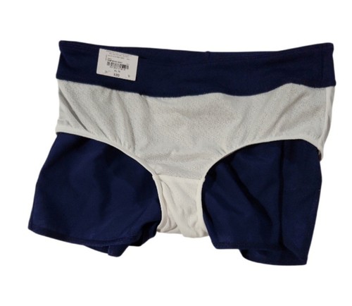 Xersion Girls Quick Dri Brief Lined Navy Shorts (XL(16) - Picture 5 of 11