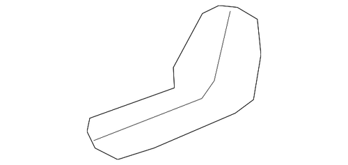 Genuine GM Ebony Driver Seat Recliner Handle 10357997