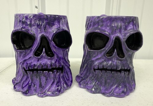 Monster Jam Truck Show Souvenir Tasse Becher Grave Digger Lila Totenkopf