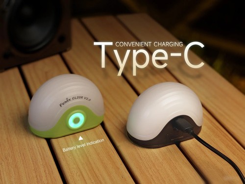 Fenix CL20R V2.0 Green USB-C Charging 300 Lumens LED Camping Light Lantern - Picture 9 of 12