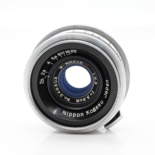 Nikon 3.5cm (35mm) f2.5 W-Nikkor.C Rangefinder Lens #302 - Bild 5 von 6