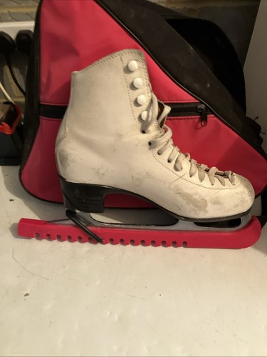 Risport RF4 White Ice skates skate size 255 Uk Size 6 9 2/3 blade - Picture 13 of 18