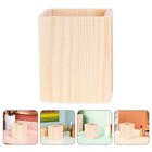  5 Pcs DIY-Aufbewahrungseimer Aus Holz Kochlöffel-Organizer Utensilientopf