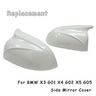 For BMW X3 G01 X4 G02 X5 G05 Rear Side Mirror Cover 18-24 White A