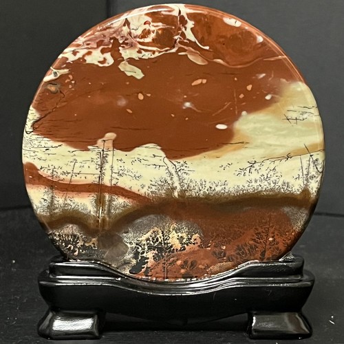 Hermosa piedra caliza dendrítica china natural 145G Guohua - rara - Imagen 15 de 16
