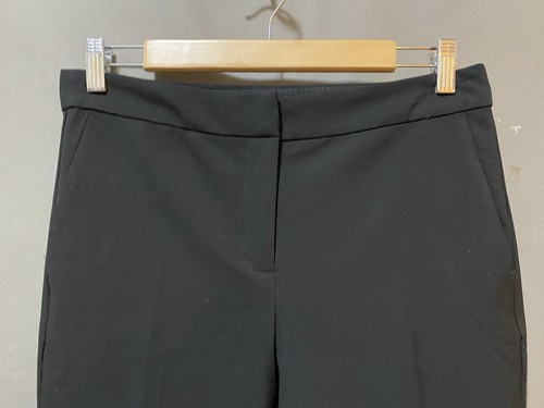 NWOT Rachel Zoe Women Zipper Mid-Rise 4-Way Stretch Capri Dress Pants SZ 2 Black - Picture 2 of 10