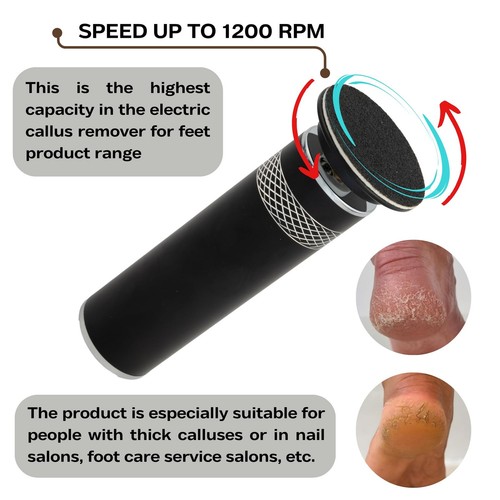 High Power Electric Foot Callus Remover, 2025 Upgrade with 100-inch Extra-Lon... - Bild 3 von 7