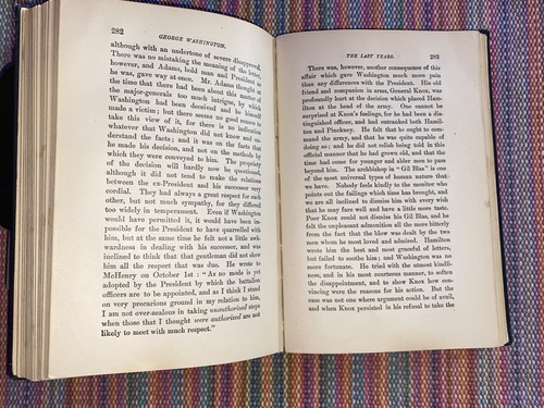 1889 American Statesman: George Washington by Henry Cabot Lodge Volume 2 HC - Picture 9 of 9