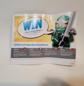 Lego Ninjago - 70747, Boulder Blaster - 99% complete with very good manual.