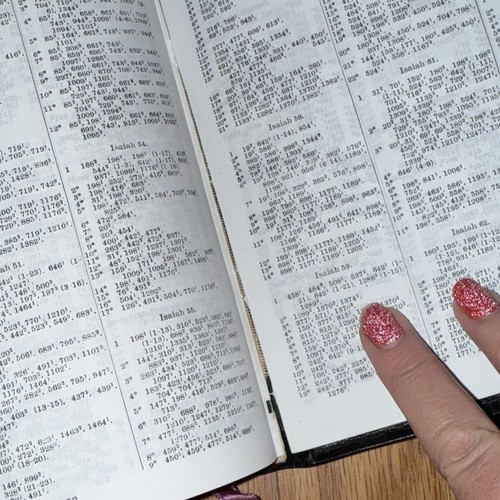 1962 Nave's Topical Bible; Black Faux Leather; Thaumen Indexed - Bild 12 von 14