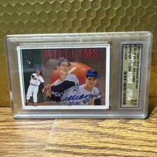 1991 Upper  Deck - Baseball Heroes Ted Williams #36 Autograph  Mint 9 # 712/2600