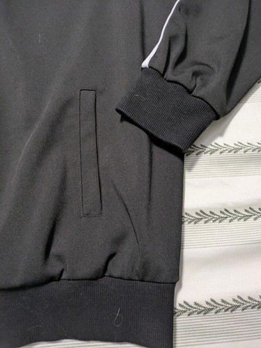KASH Track Jacket Suit Like Adidas Black Long sleeve 3XL - Picture 6 of 12