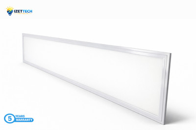 2er Pack 48W LED Panel Leuchte 1200x300 4ft Deckeneinbau 6500K kaltweiß