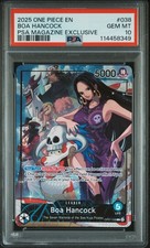 Boa Hancock (2025 PSA Magazine Promo) OP07-038 One Piece Promotion Cards Foil