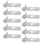 30pcs Cupboard Shelf Pegs Transparent Shelf Support Clips for Home Store