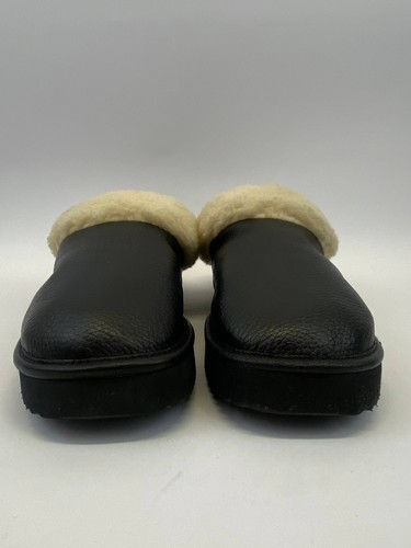 ARKET Hausschuhe Lammfell Schwarz Gr 41 Echtleder Made in Portugal - Bild 2 von 11