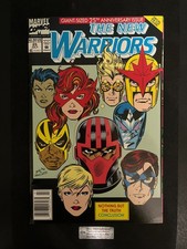 The New Warriors #25 Marvel Comics Comic Book July 1992 Newsstand