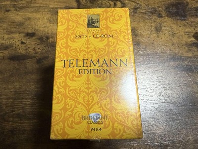 クラシック TELEMANN EDITION 29CD + CD-ROM Telemann Edition 29Cd Cd-Rom | eBay
