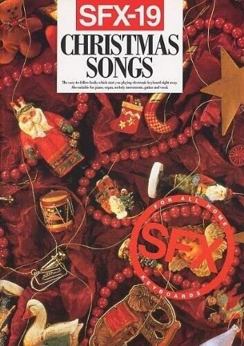 Christmas songs (SFX for all home keyboards) Book The Cheap Fast Free Post - Picture 1 of 2