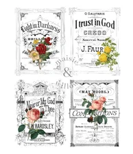 Re-Design with Prima Transfer - LIGHT AND FLOWERS