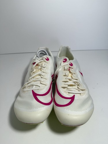 Nike Zoom Ja Fly 4 Track Spikes Men Size 13 Sail Pink New Sprinting DR2741-100 - Picture 3 of 5