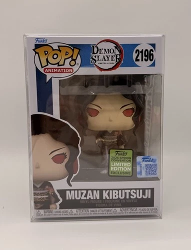 *IN HAND* FUNKO POP! DEMON SLAYER 2196 MUZAN KIBUTSUHI ECCC Metallic + Protector