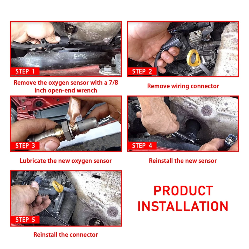 Sensor de oxígeno O2 para Lexus RC F 2008-2020 5,0 L 2014-2016 Lexus RC300 RC350 3,5 L Foto 2 de 4