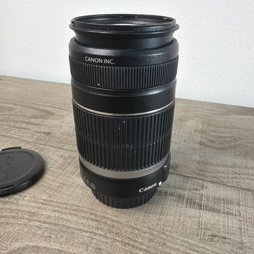 Lente de cámara Canon EFS 55-250 mm con estabilizador de imagen y macro 0,85 m/2,8 pies - Imagen 3 de 5