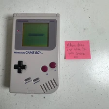 Nintendo Game Boy DMG-01 Gray 2.6" Monochrome LCD Handheld Video Game Console