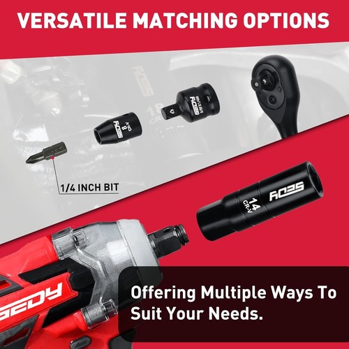 Versatile 3/8" Drive Impact Socket Set - 96-Piece Cr-V Steel Tool Collection - Picture 7 of 11