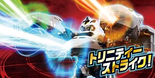 Shinkansen Deformation Robo SHINKALION DXS10 Trinity 3 Set Figure - Picture 2 of 5